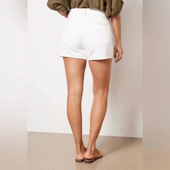 Agolde Parker Long Short Dough Size 32 B2287 - Picture 4 of 10